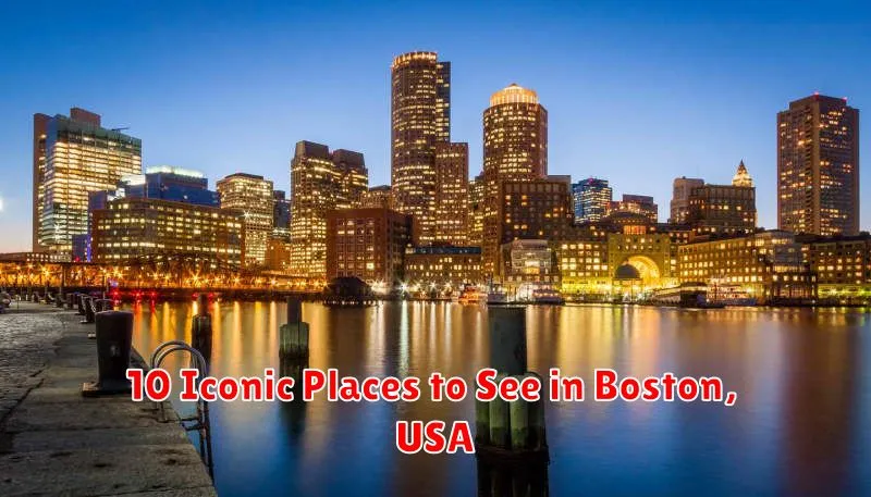 10 Iconic Places to See in Boston, USA