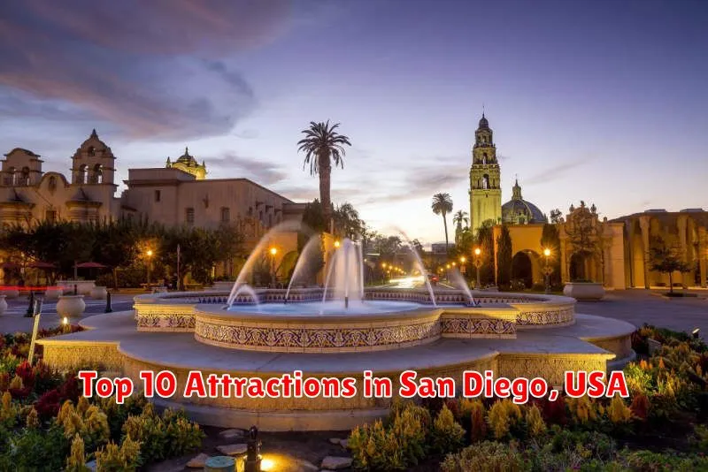Top 10 Attractions in San Diego, USA